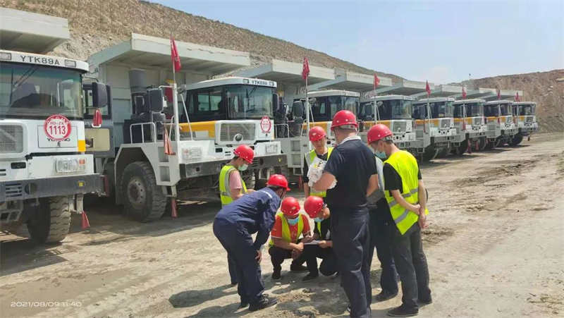 炎炎夏日，關(guān)愛隨行 | 宇通礦用裝備開展夏季服務(wù)保障活動