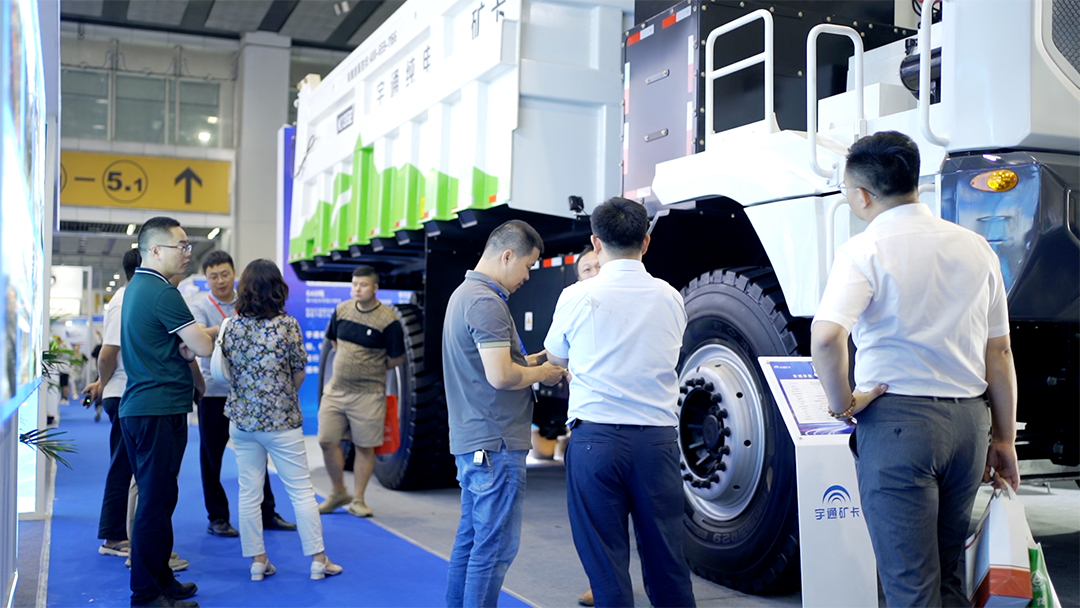 完善新能源礦卡版圖，宇通礦卡大噸位新品亮相廣州砂石展！